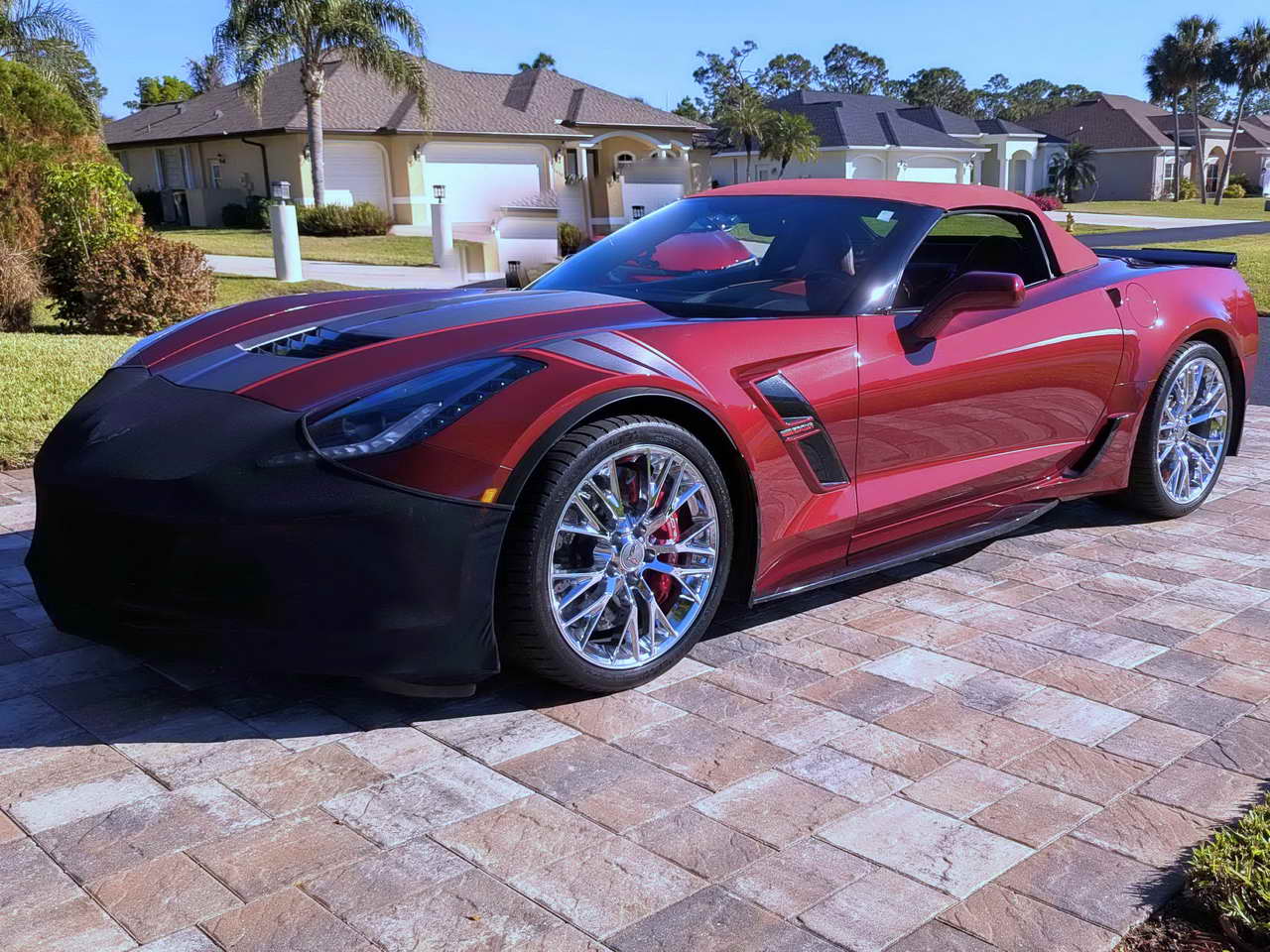 TheVetteNet.com - 2017 Corvette Convertible Long Beach Red